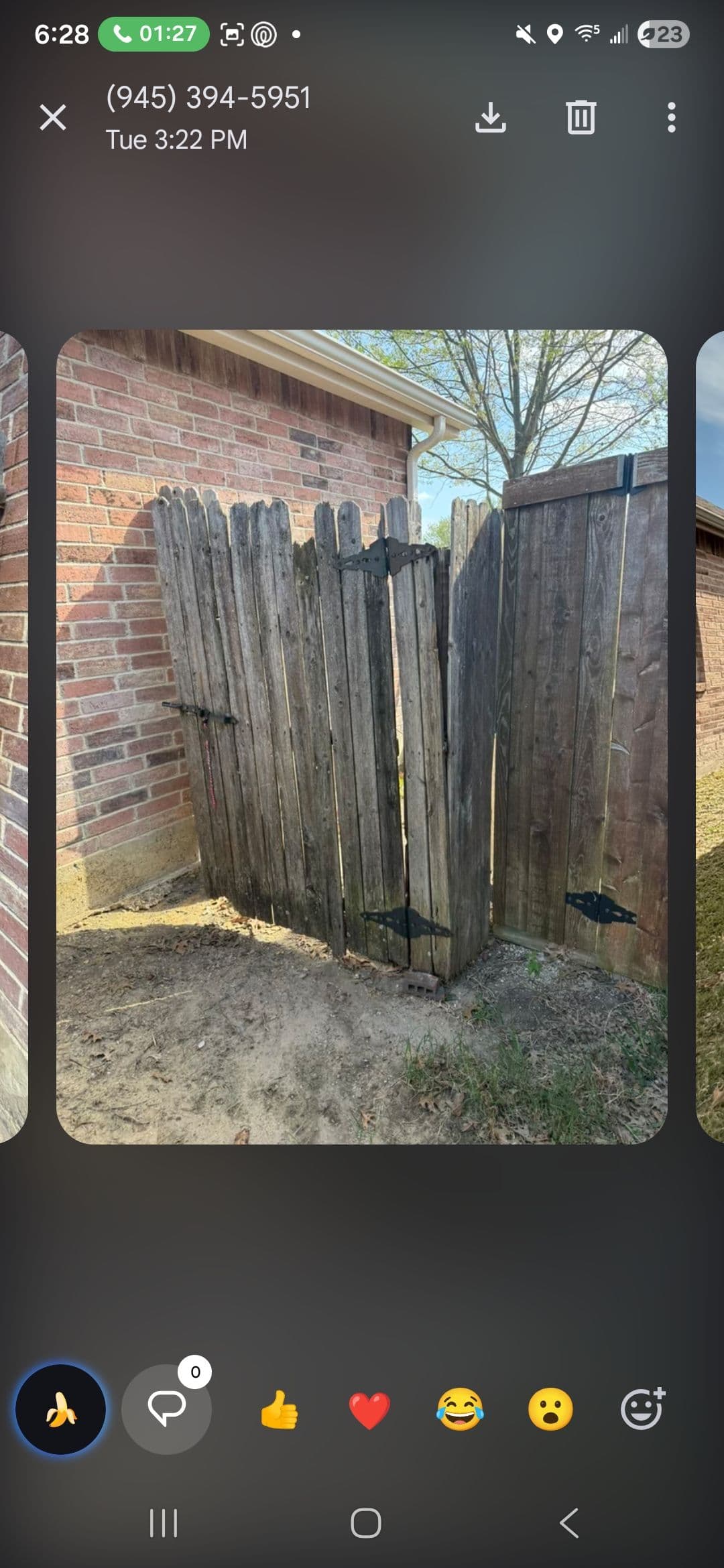 Gallery photos for Wood Gate Repair Done Right in Forney Texas: Image #1