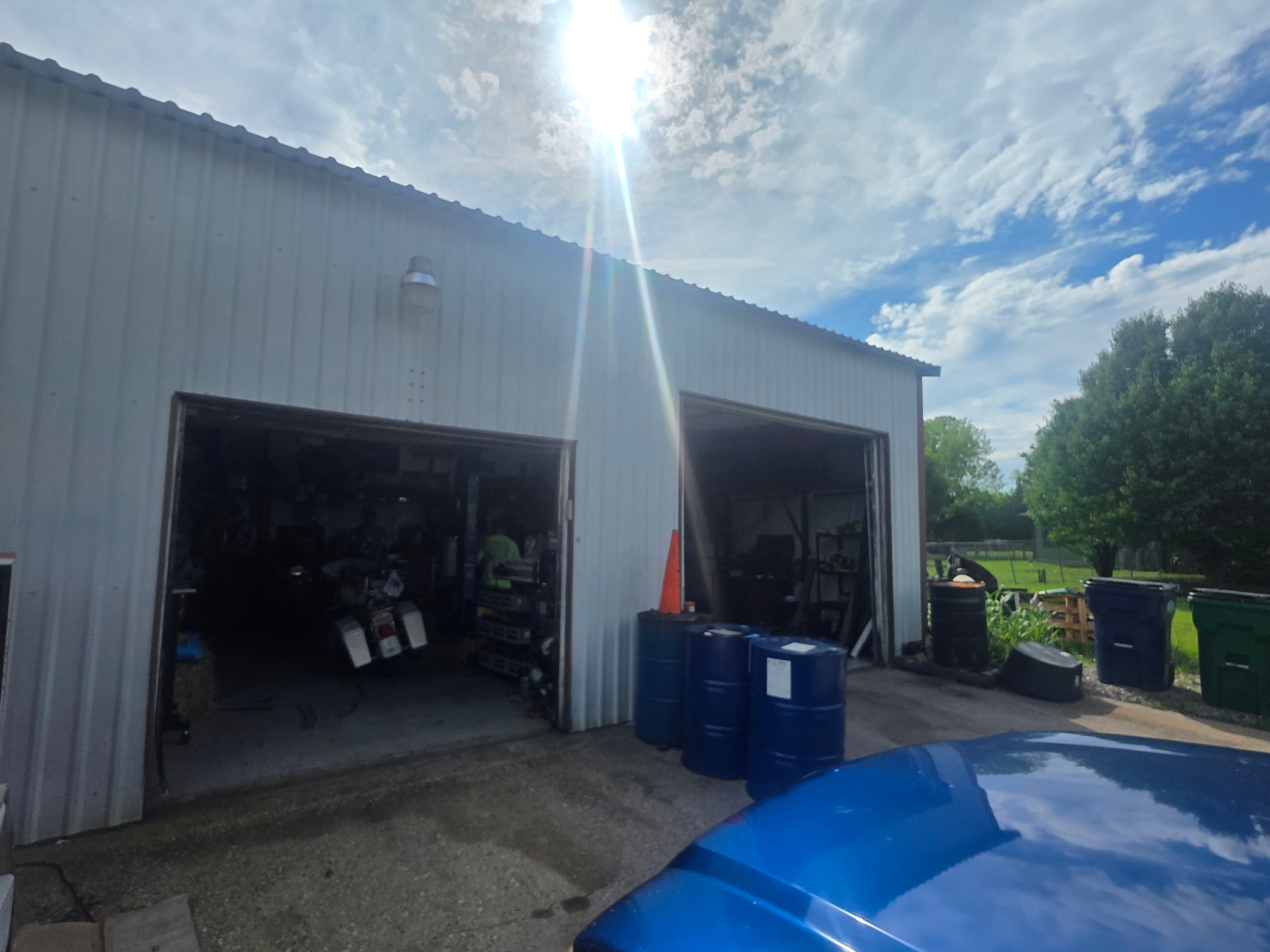 Project Two Garage Door Repairs Done Right at a Fate TX Auto Shop image